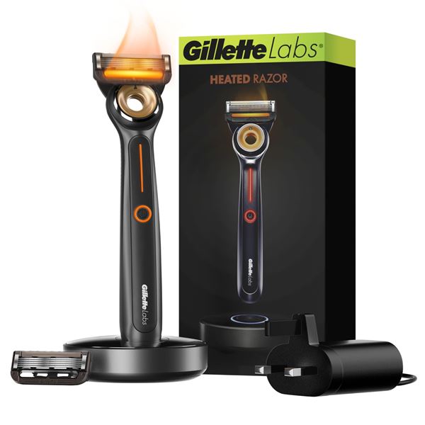 NEW GILLETTE LABS HEATED RAZOR