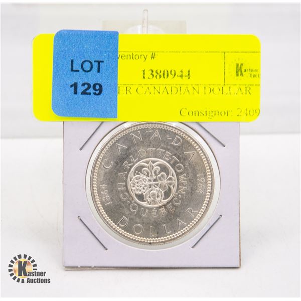 1964 SILVER CANADIAN DOLLAR
