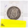 Image 2 : 1843 W 5 FRANCS 90% SILVER GOOD CONDITION COIN