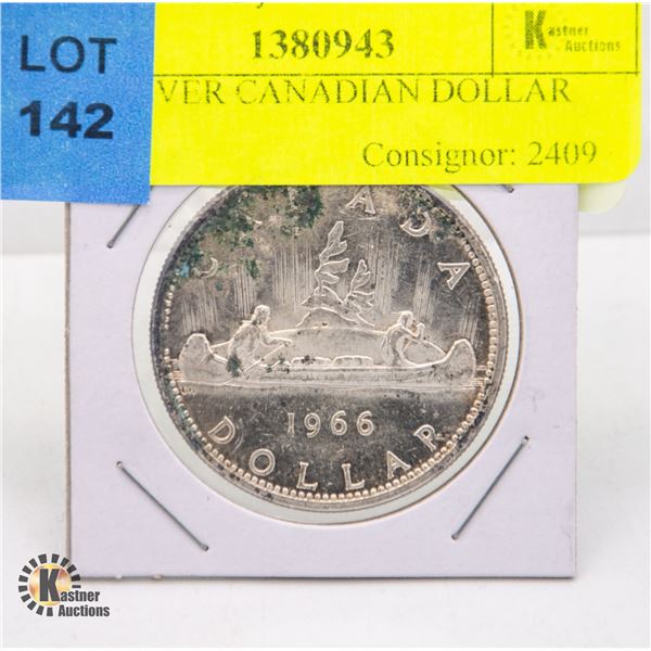1966 SILVER CANADIAN DOLLAR