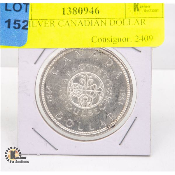 1964 SILVER CANADIAN DOLLAR
