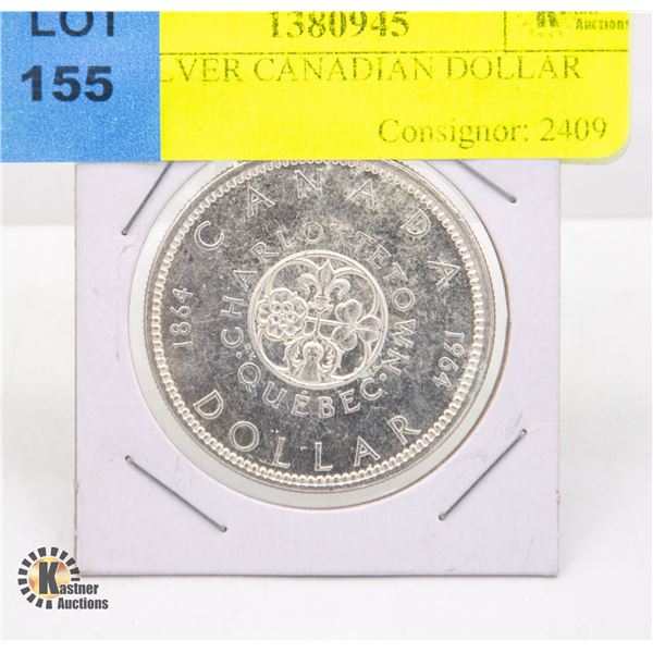 1964 SILVER CANADIAN DOLLAR