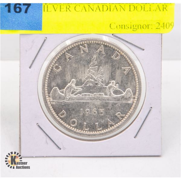 1965 SILVER CANADIAN DOLLAR