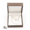 Image 1 : NEW .925 SILVER 18 INCH BOX-LINK NECKLACE
