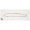 Image 1 : VINTAGE 8" STERLING SILVER MARKED BRACELET