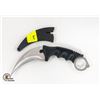 Image 1 : STEEL "TIGER CLAW" FIXED BLADE KNIFE WITH