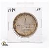 Image 1 : 1939 SILVER DOLLAR 1 DOLLAR