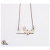 Image 1 : SINSPIE 80% SILVER BOXLINK 18" ARABIC PENDANT