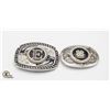 Image 1 : PAIR OF WESTERN BELT BUCKLES