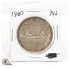 Image 1 : 1960 CDN. SILVER DOLLAR