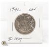 Image 1 : 1942 CDN, 50 CENT COIN