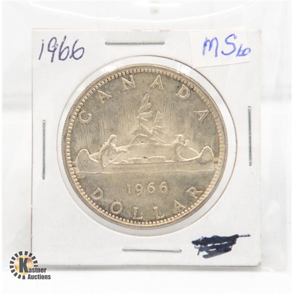 1966 CDN SILVER DOLLAR