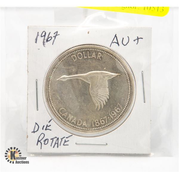 1967 CDN. SILVER DOLLAR