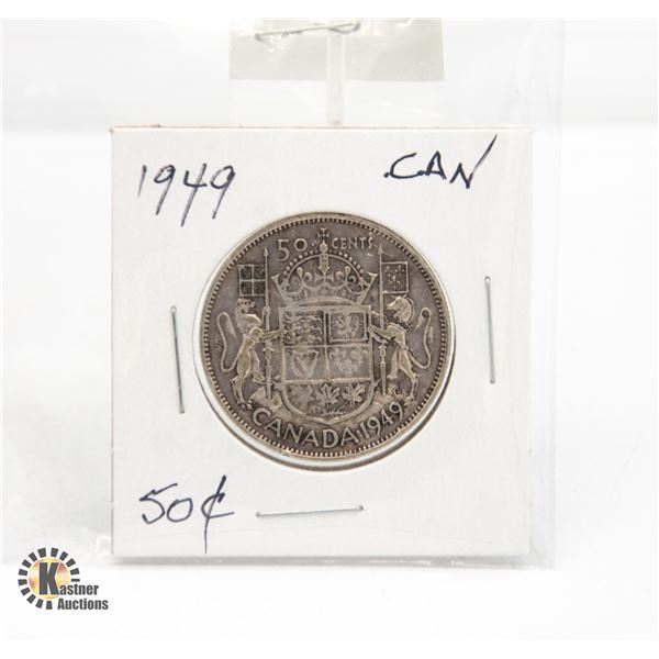 1949 CDN. 50 CENT COIN