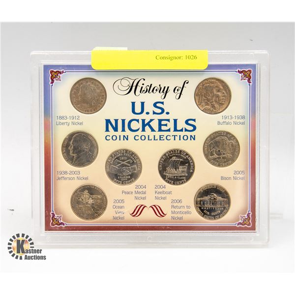 HISTORY OF US NICHELS