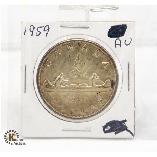 1959 CDN. SILVER DOLLAR