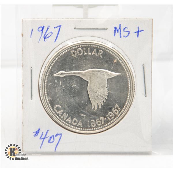 1967 CAN. SILVER DOLLAR