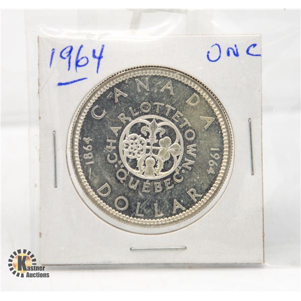 1964 CDN. SILVER DOLLAR