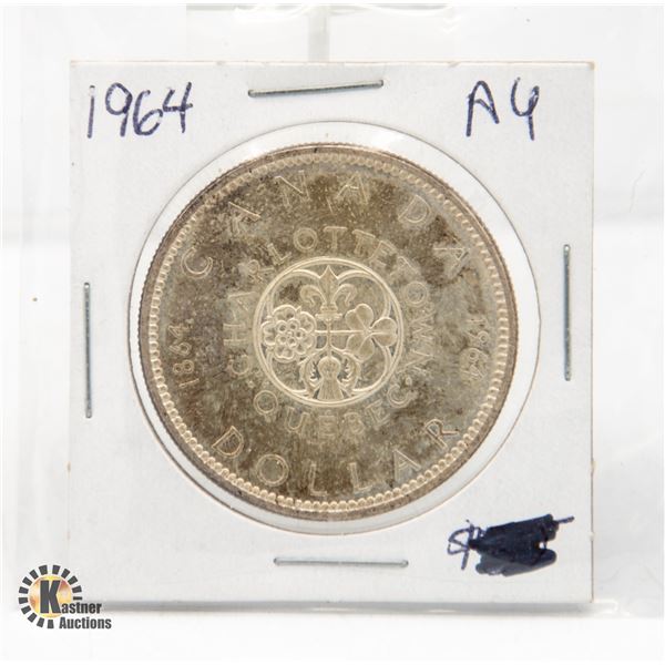 1964 CDN. SILVER DOLLAR