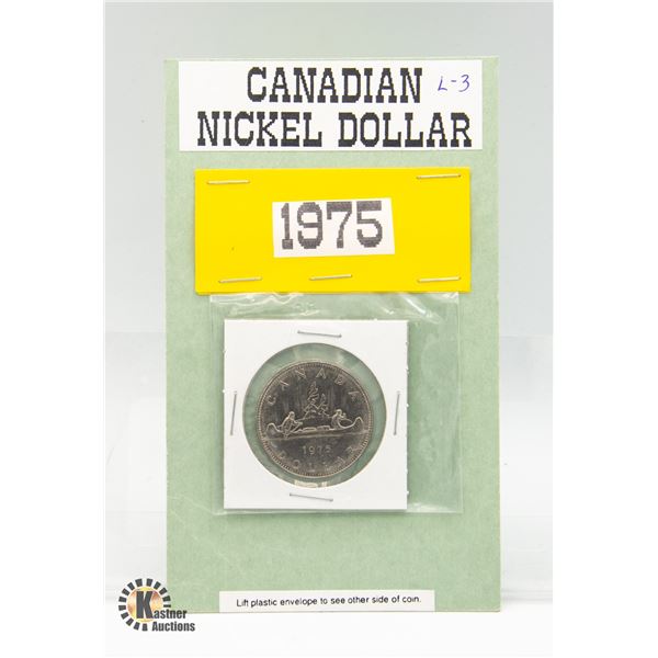 1975 CANADIAN NICKEL DOLLAR