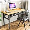 Image 1 : NEWLY ASSEMBLED YG HOME FOLDABLE DESK H-29.75"