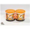 Image 1 : NEW 2 X 560G GATORADE ORANGE DRINK POWDER