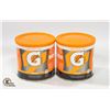 Image 1 : NEW 2 X 560G GATORADE ORANGE DRINK POWDER