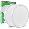 Image 1 : NEW 4 PACK FY101-D40025-32W 15.8 INCH LED FLUSH