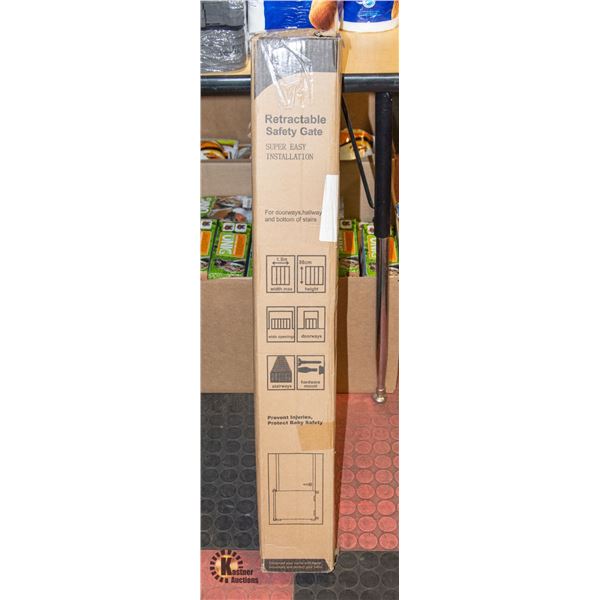 NEW RETRACTABLE SAFETY GATE