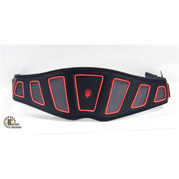 NEW GRIZZLY FITNESS WEIGHTLIFTING BELT