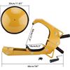 Image 2 : NEW YAETEK WHEEL LOCK ANTI THEFT CLAMP LOCK
