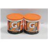 Image 1 : NEW 2 X 560G GATORADE ORANGE DRINK POWDER