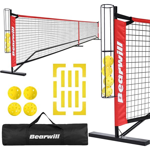 NEW BEARWILL 22FT PICKLEBALL NET