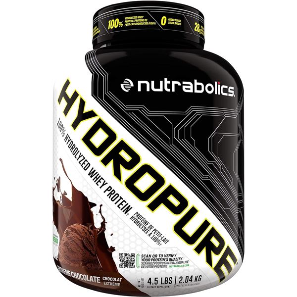 NEW HYDROPURE EXTREME CHOCOLATE HYDROLYZED WHEY