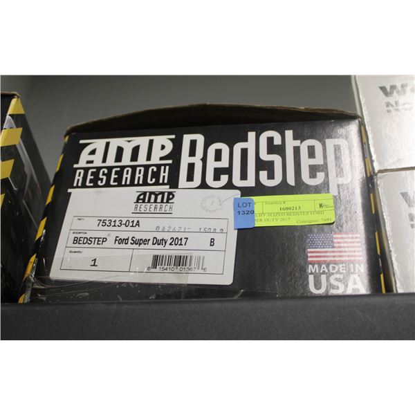 BAILIFF SEIZED BEDSTEP FORD SUPER DUTY 2017