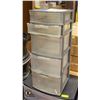 Image 1 : STERILITE 5-DRAWER STORAGE TOWER -