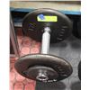 YORK 17.5 POUND CAST IRON DUMBELL