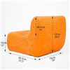 Image 2 : NEW N&V SINGLE SEAT FOAM SOFA WITH WASHABLE COVER