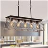 Image 1 : NEW WITH BOX Q&S P2006-5 OAK CHANDELIER ISLAND