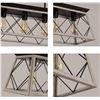 Image 3 : NEW WITH BOX Q&S P2006-5 OAK CHANDELIER ISLAND