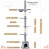 Image 2 : NEW UNASSEMBLED PEMPET CAT TREE - FLOOR TO CEILING
