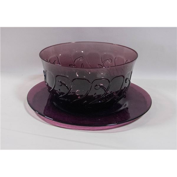 PLUM PURPLE SERVE SET 2PCS