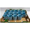 Image 1 : HLC FIESTA USA BLUE MUGS 14 PCS