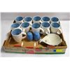 Image 1 : PHALTZGRAF WHITE BLUE INSIDE MUGS