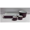 Image 1 : PLUM PURPLE BAKE SERVEWARE SET 4PCS