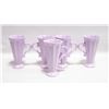 Image 1 : MAUVE TALL LATTE MUGS 5 PCS