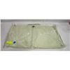 Image 1 : 2 NEW EBS CREAM COLOURED WINDBREAKERS SIZE XL