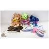 Image 1 : FIVE BEANIE BABIES WITH TAGS, 3 IN TAG