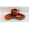 Image 1 : MCM BOOMERANG ASHTRAY & JUG