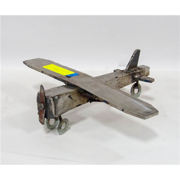 HAND CRAFTED METAL PLANE